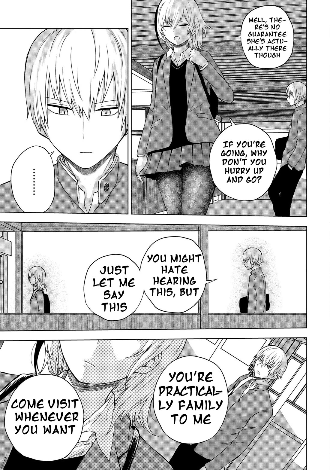 Klutzy, Gullible Nishiga Hachi Chapter 33 page 13 - Chapter 33: See you Tommorow! [END] [END]