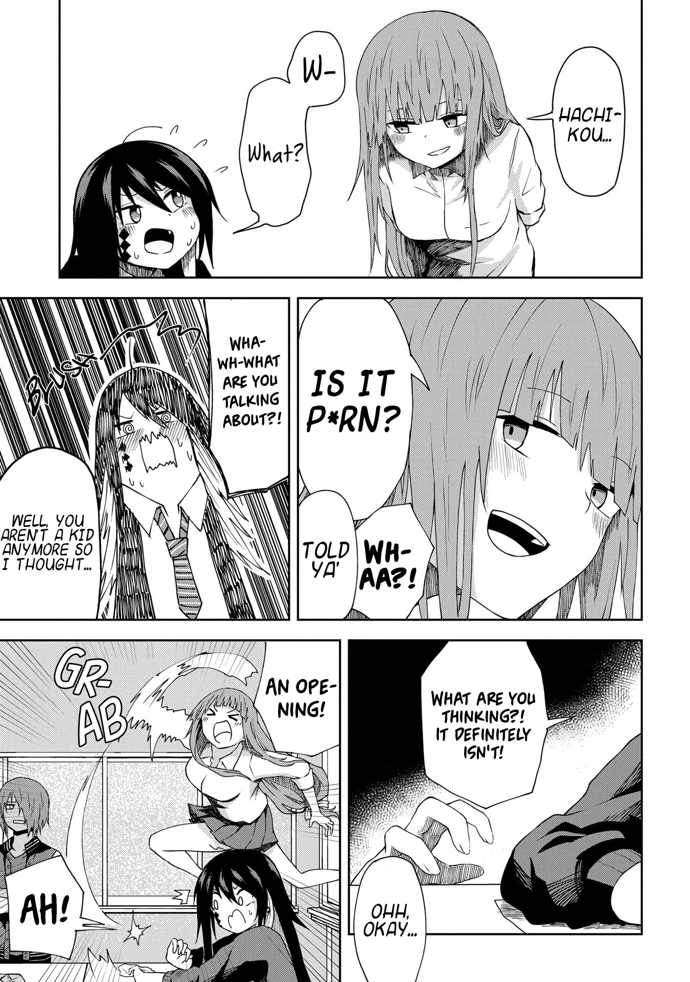 Klutzy, Gullible Nishiga Hachi Chapter 4 page 5 - Chapter 4: 「 What a girly face! 」