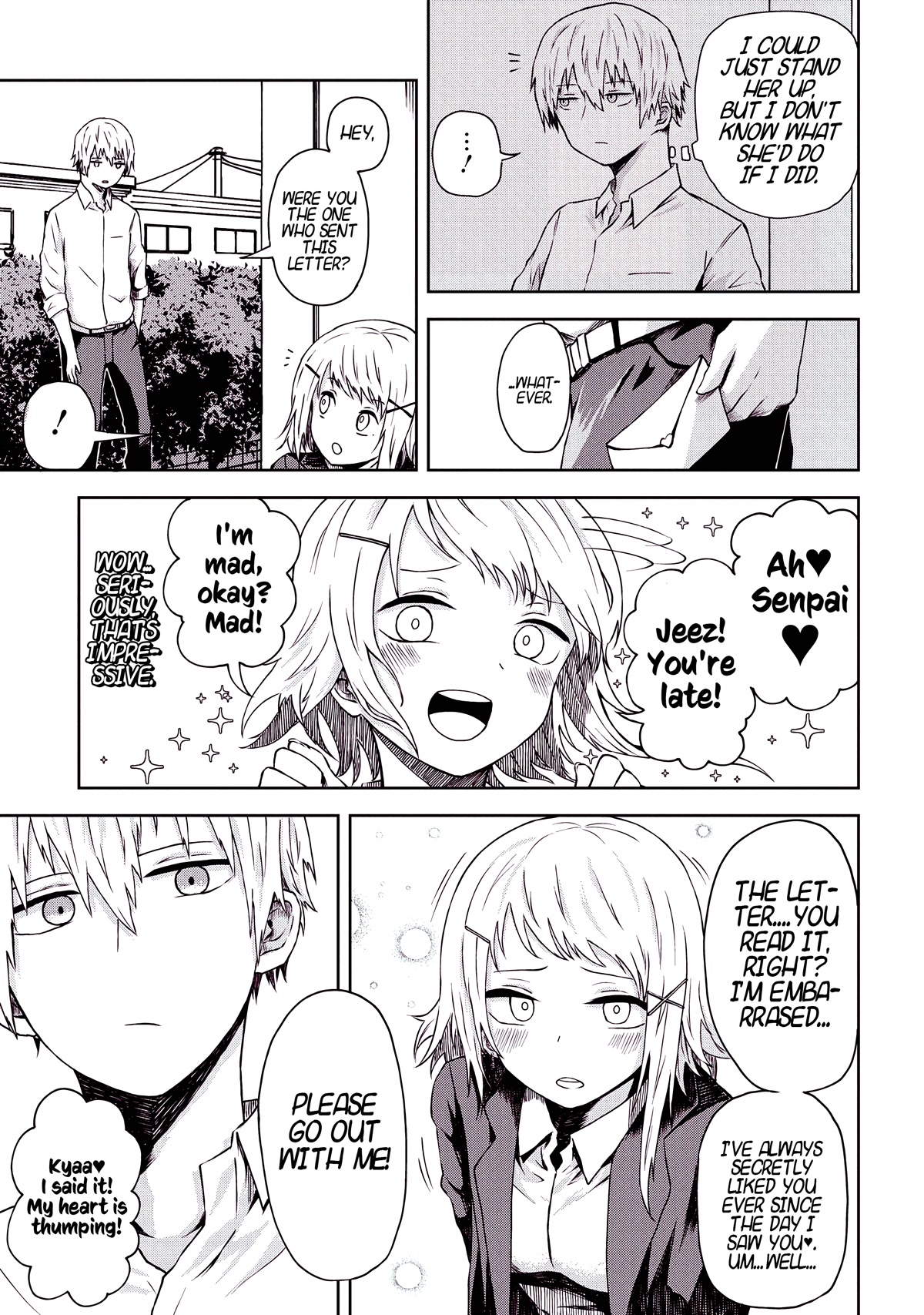 Klutzy, Gullible Nishiga Hachi Chapter 5 page 11 - Chapter 5: Chapter 5 「Please go out with me!」