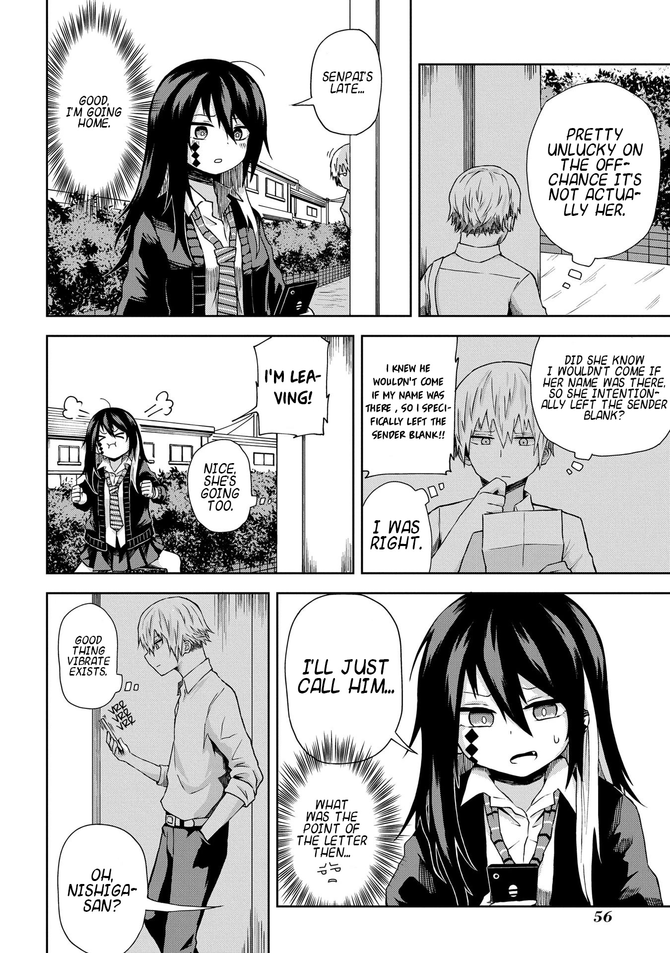 Klutzy, Gullible Nishiga Hachi Chapter 5 page 4 - Chapter 5: Chapter 5 「Please go out with me!」