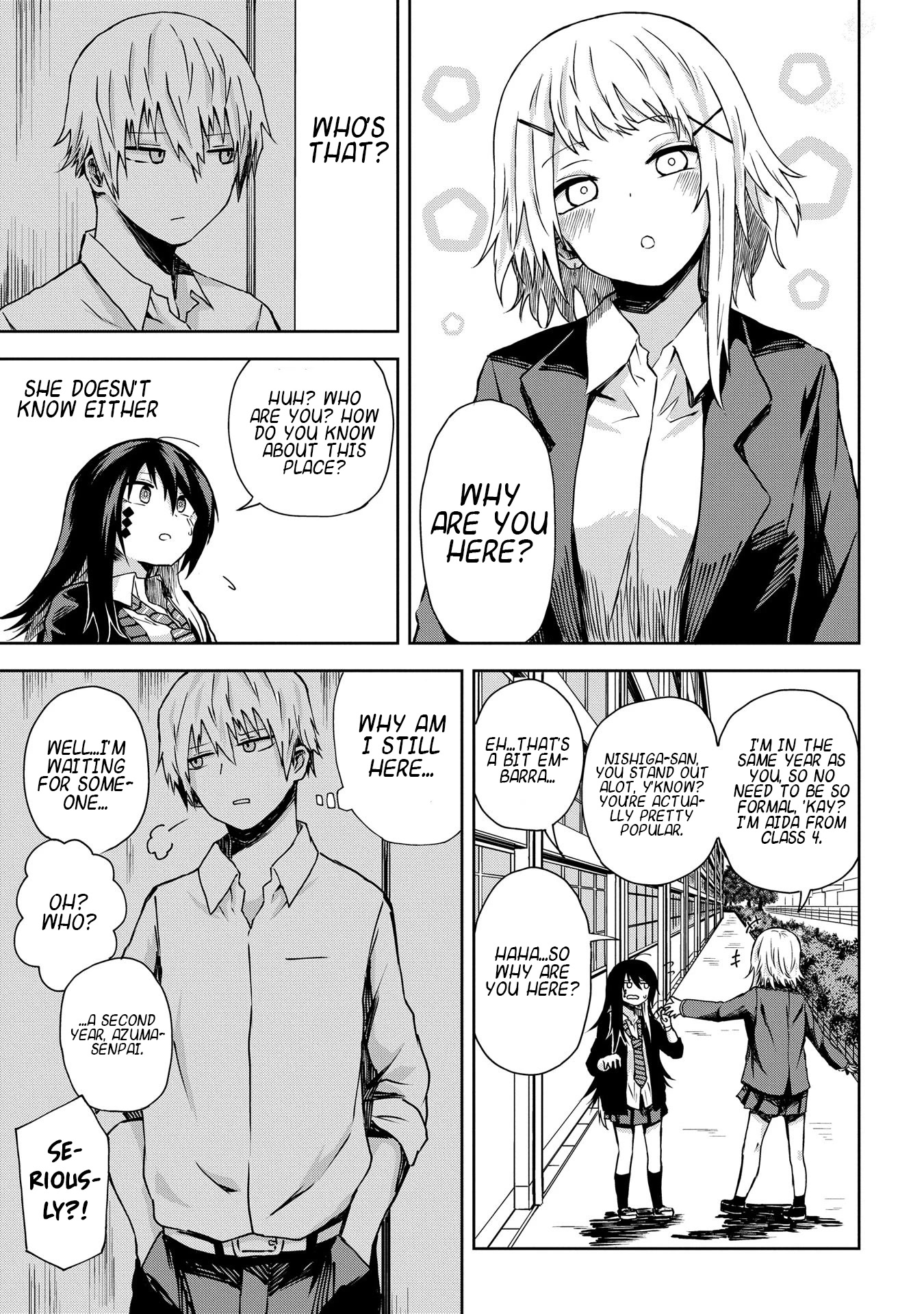 Klutzy, Gullible Nishiga Hachi Chapter 5 page 5 - Chapter 5: Chapter 5 「Please go out with me!」