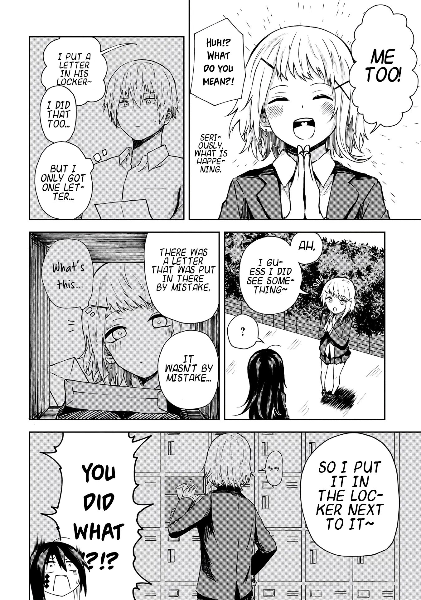 Klutzy, Gullible Nishiga Hachi Chapter 5 page 6 - Chapter 5: Chapter 5 「Please go out with me!」