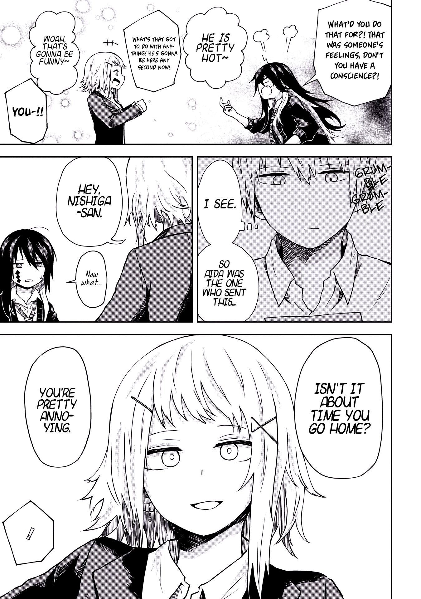 Klutzy, Gullible Nishiga Hachi Chapter 5 page 7 - Chapter 5: Chapter 5 「Please go out with me!」