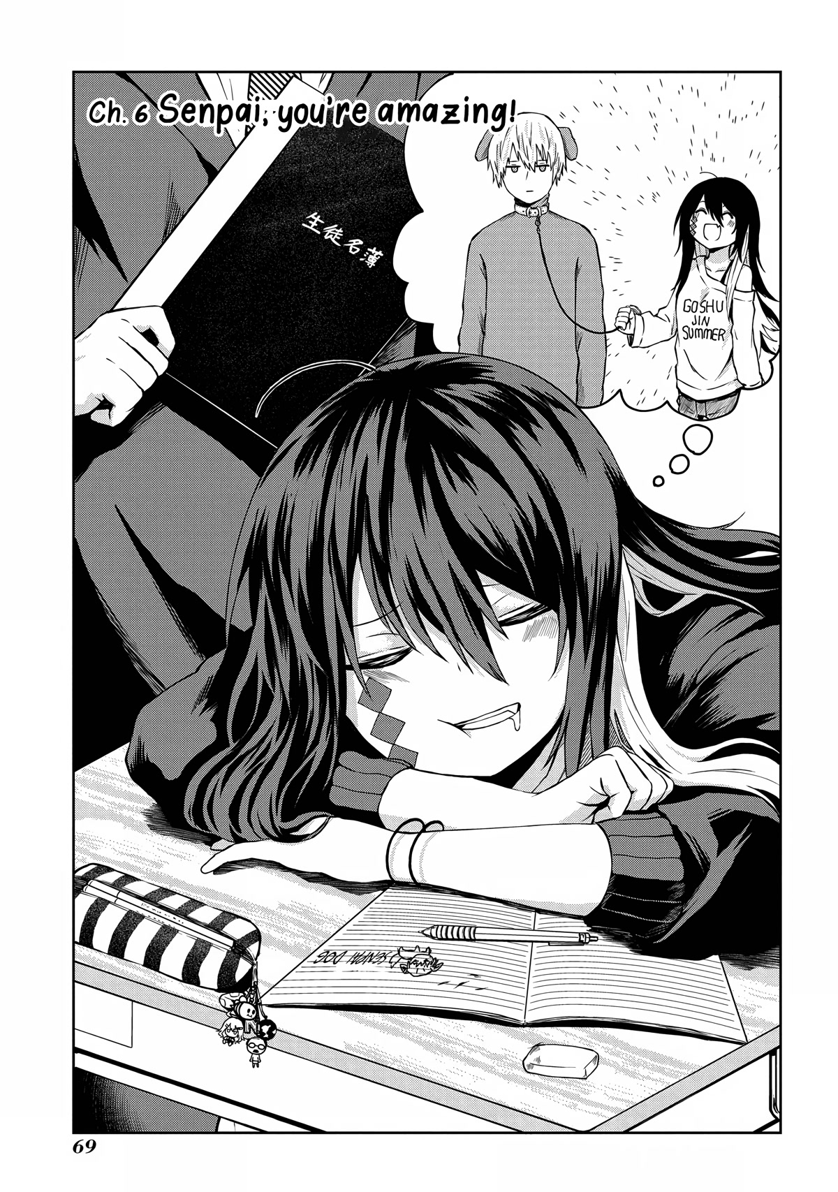 Klutzy, Gullible Nishiga Hachi Chapter 6 page 3 - Chapter 6: Ch. 6「 Senpai, you're amazing! 」