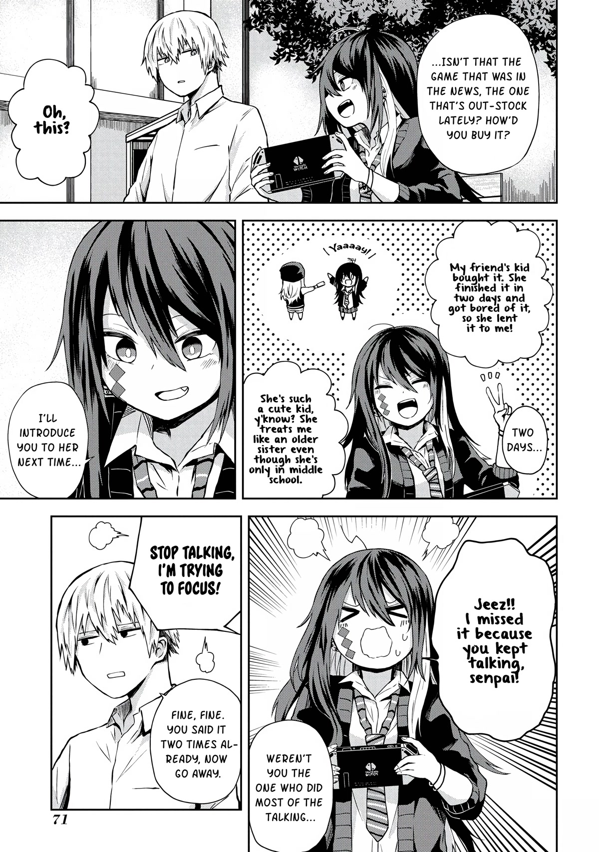 Klutzy, Gullible Nishiga Hachi Chapter 6 page 5 - Chapter 6: Ch. 6「 Senpai, you're amazing! 」