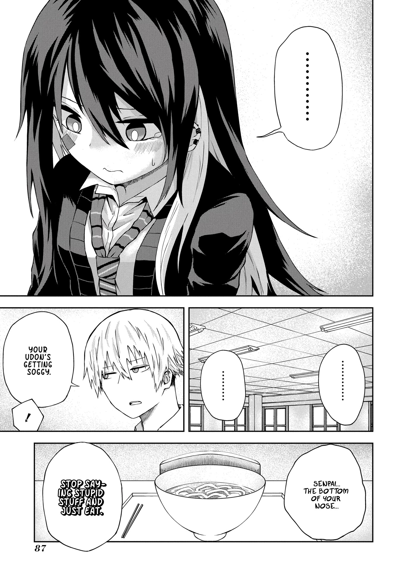 Klutzy, Gullible Nishiga Hachi Chapter 7 page 10 - Chapter 7: Ch.7 「 Stop! Senpai's gonna see! 」