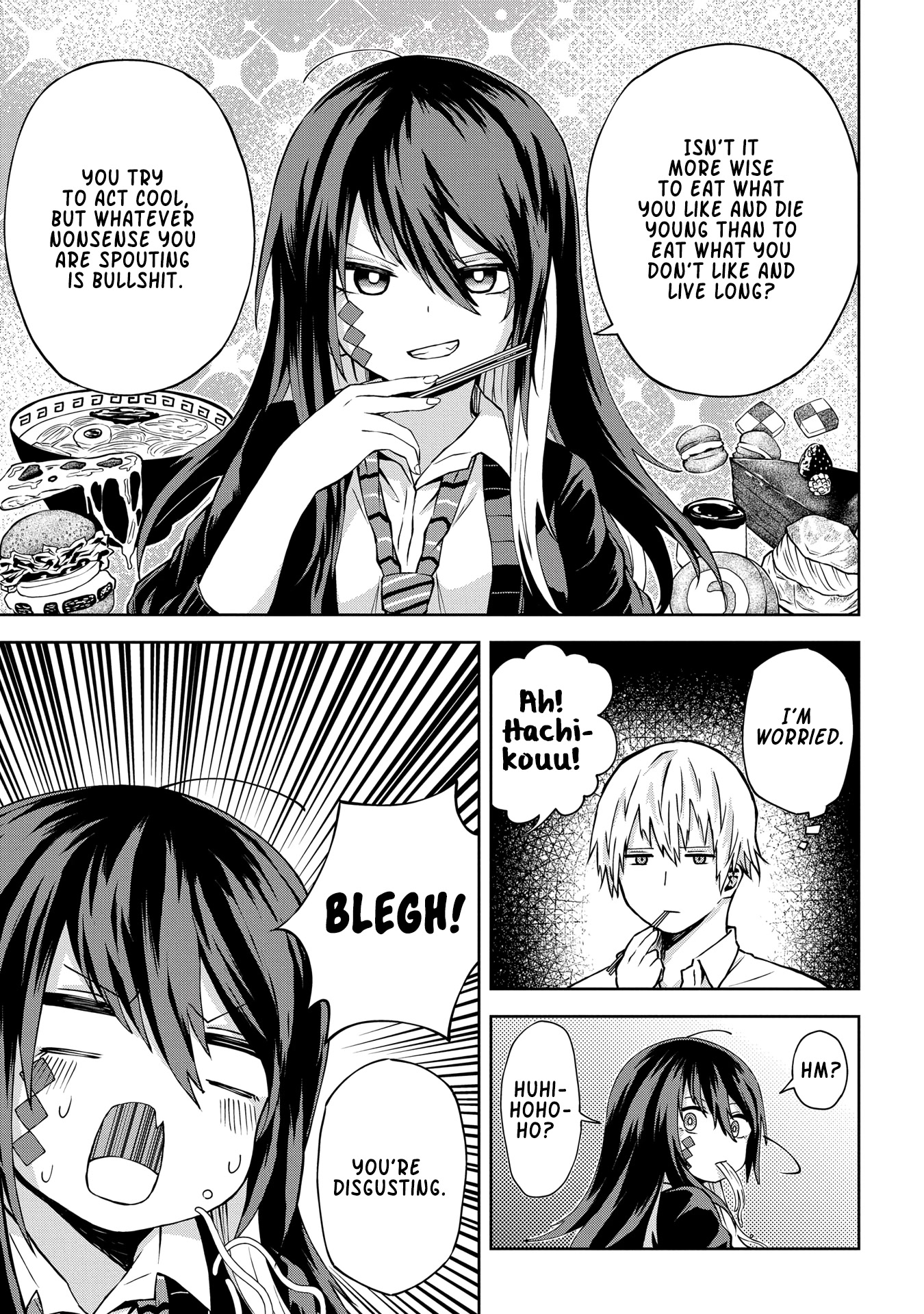 Klutzy, Gullible Nishiga Hachi Chapter 7 page 4 - Chapter 7: Ch.7 「 Stop! Senpai's gonna see! 」