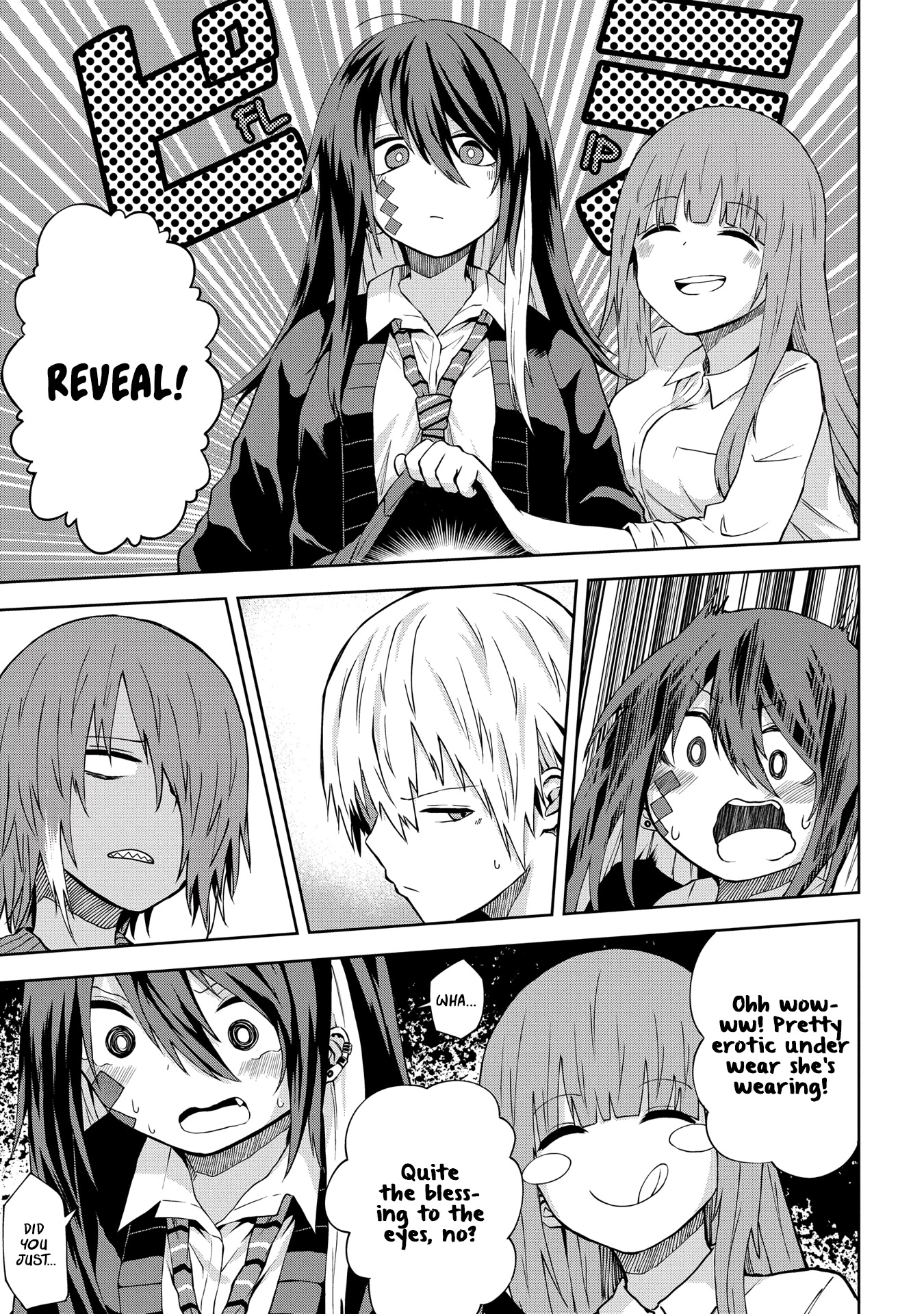 Klutzy, Gullible Nishiga Hachi Chapter 7 page 8 - Chapter 7: Ch.7 「 Stop! Senpai's gonna see! 」