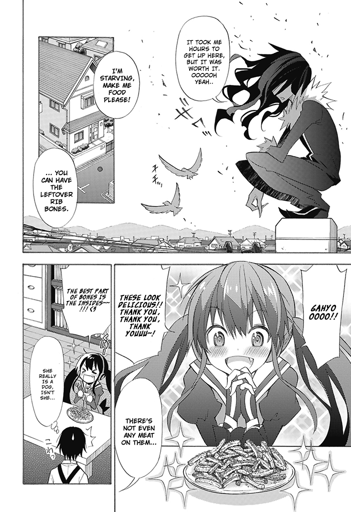 KMS Potato Times Chapter 2.2 page 13 - Chapter 2 v2 : Parody #2: Kyou no Cerberus "Dog Meets Master or Whatever"...