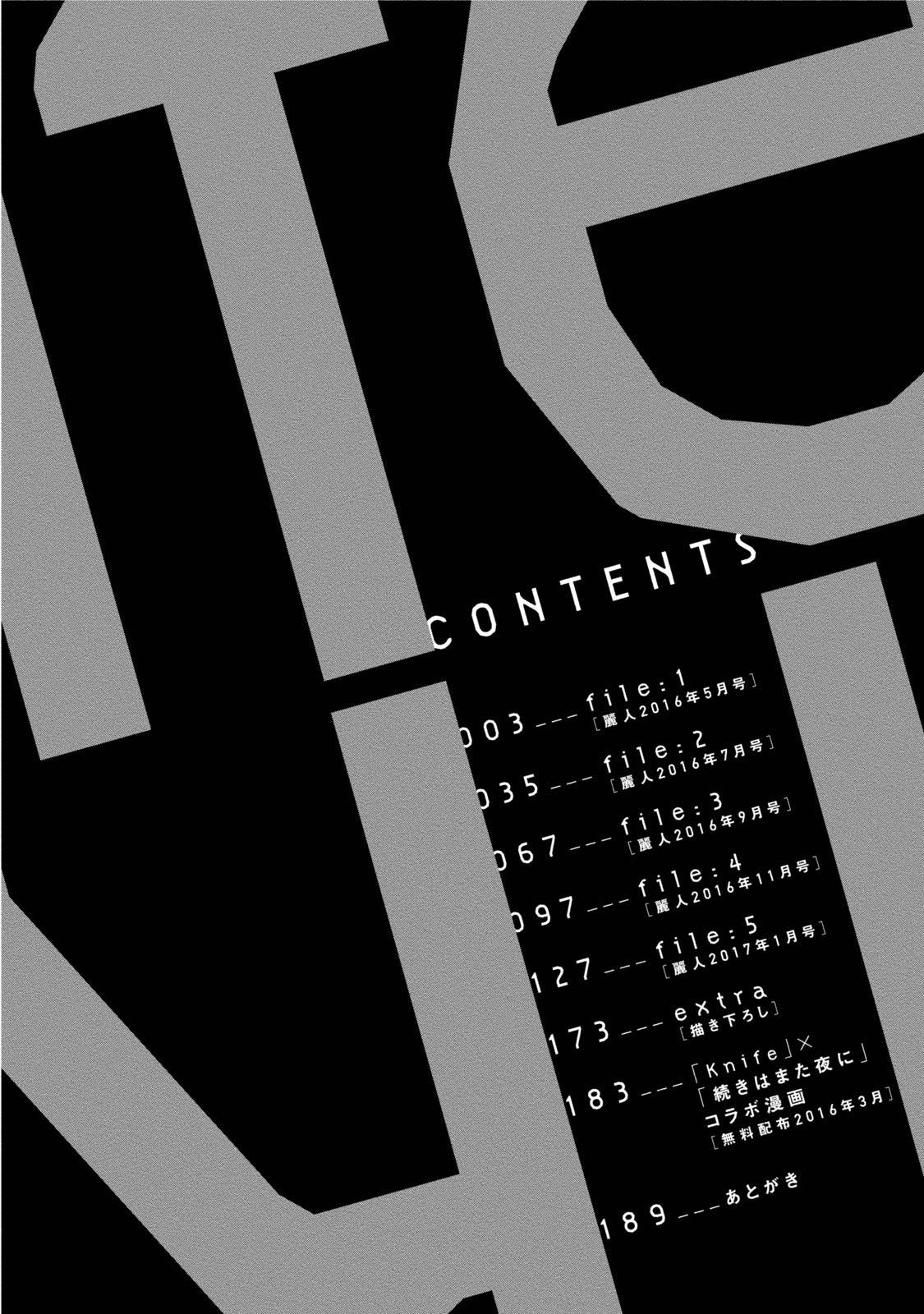 Knife (CHIBA Ryouko) Chapter 1 page 3 - Chapter 1