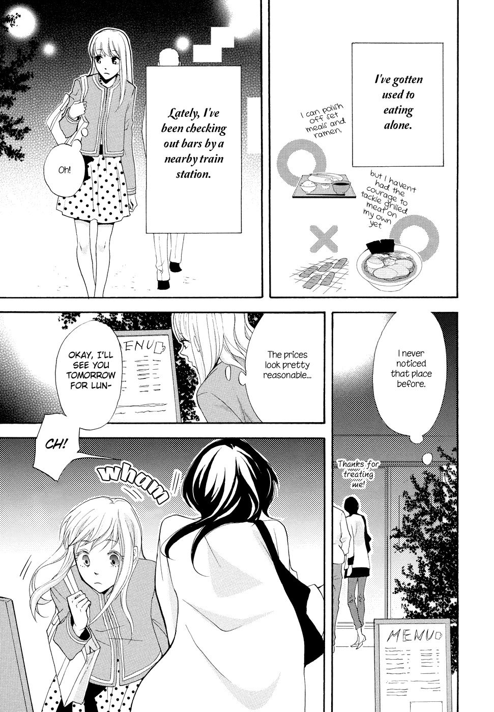 Knife Edge Girl Chapter 3 page 6 - Chapter 3: Tourteau Fromagé