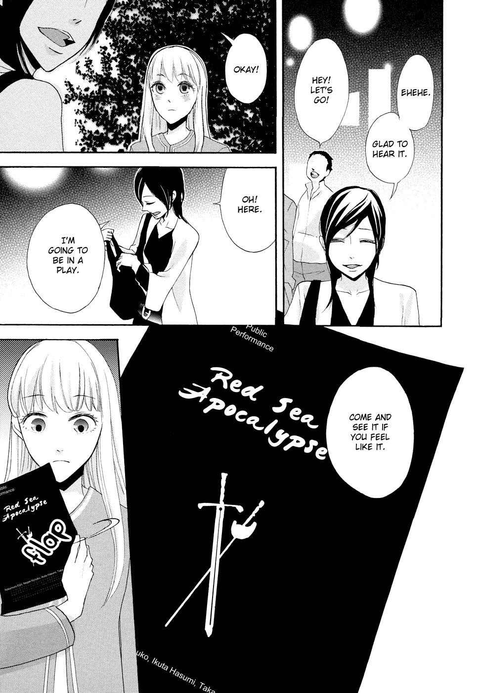 Knife Edge Girl Chapter 3 page 8 - Chapter 3: Tourteau Fromagé