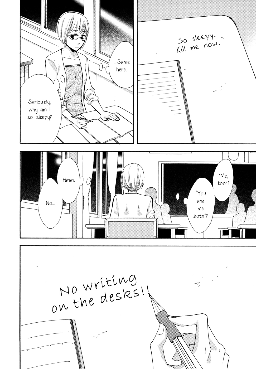 Knife Edge Girl Chapter 4 page 4 - Chapter 4: No Titles