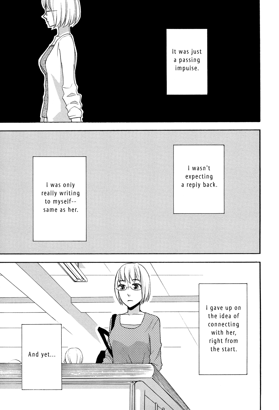 Knife Edge Girl Chapter 4 page 5 - Chapter 4: No Titles