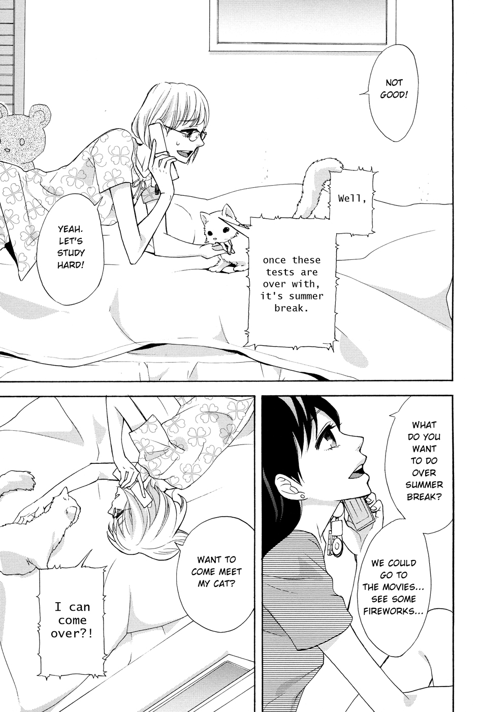 Knife Edge Girl Chapter 4 page 7 - Chapter 4: No Titles