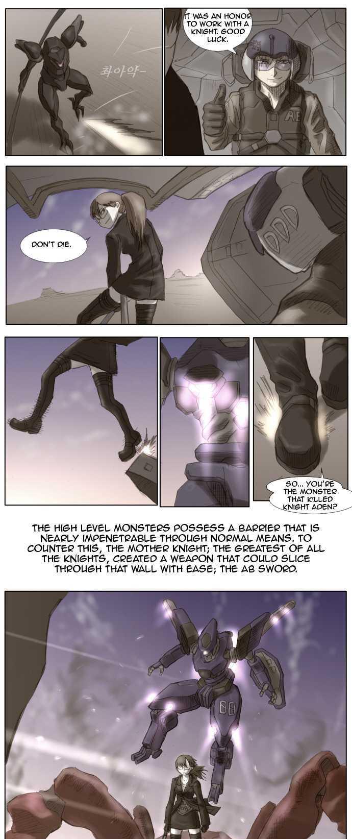 Knight Run Chapter 1 page 16 - Chapter 1: Pray (1) - Knight [Main Episode-0 Start]