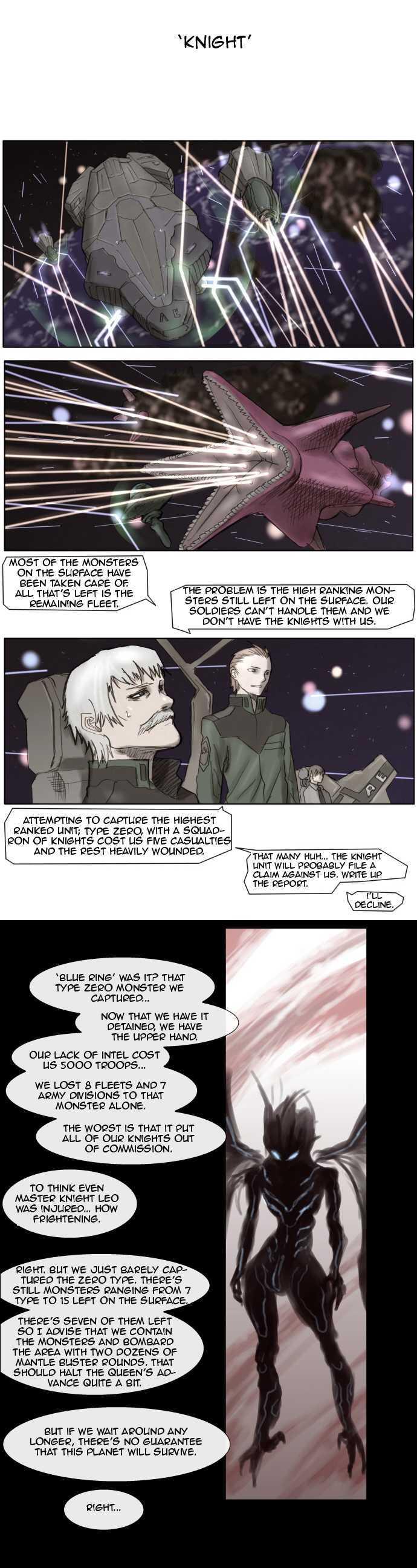 Knight Run Chapter 1 page 2 - Chapter 1: Pray (1) - Knight [Main Episode-0 Start]