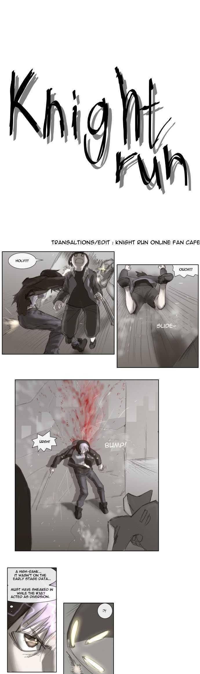 Knight Run Chapter 12 page 1 - Chapter 12: Pray (12) - Enemy