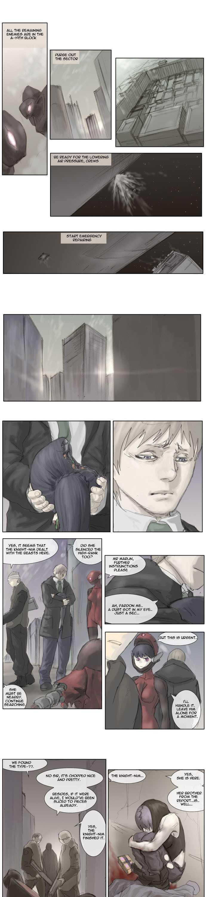Knight Run Chapter 12 page 8 - Chapter 12: Pray (12) - Enemy