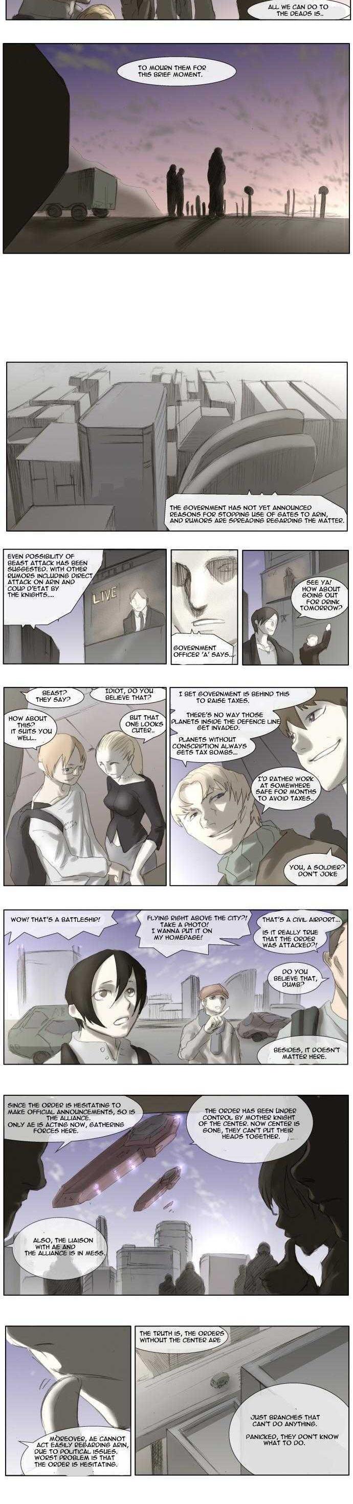 Knight Run Chapter 14 page 5 - Chapter 14: Pray (14) - Drawings