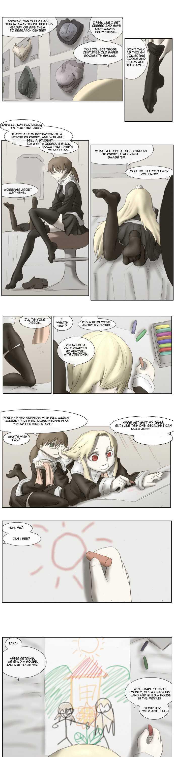 Knight Run Chapter 14 page 8 - Chapter 14: Pray (14) - Drawings
