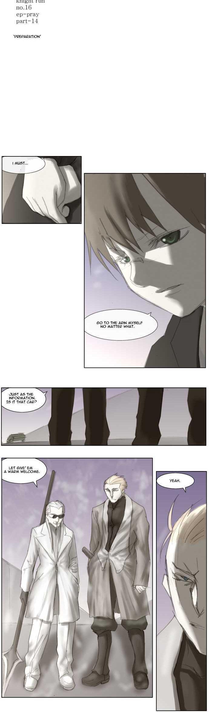 Knight Run Chapter 16 page 2 - Chapter 16: Pray (16) - Preparation