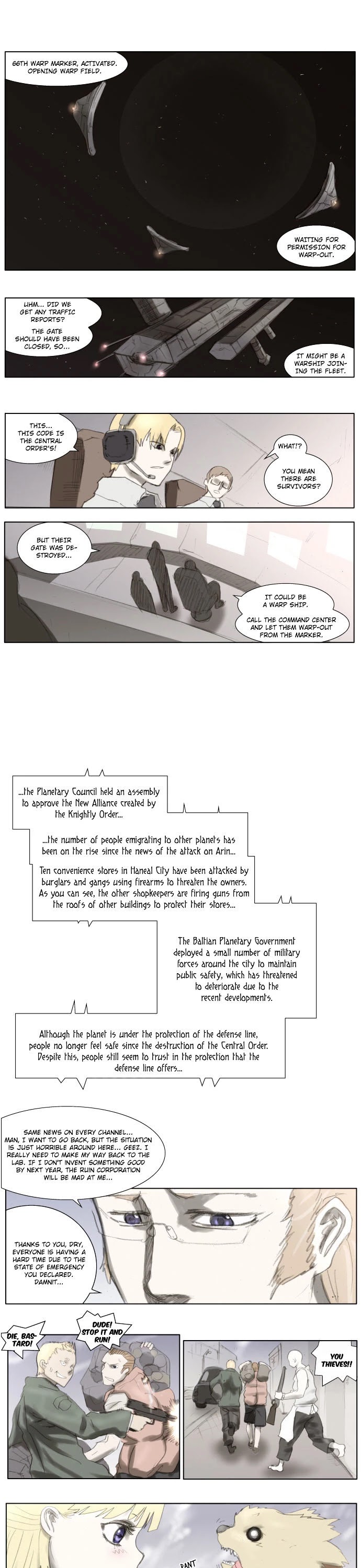 Knight Run Chapter 17 page 1 - Chapter 17: Pray (17) - Prelude to War