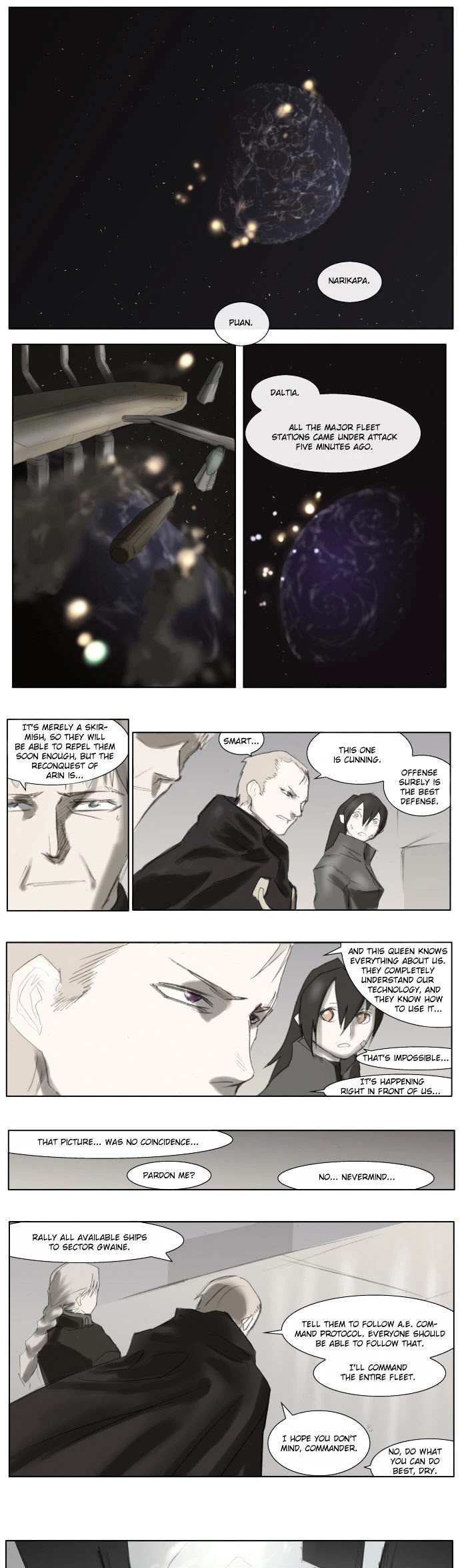 Knight Run Chapter 17 page 10 - Chapter 17: Pray (17) - Prelude to War