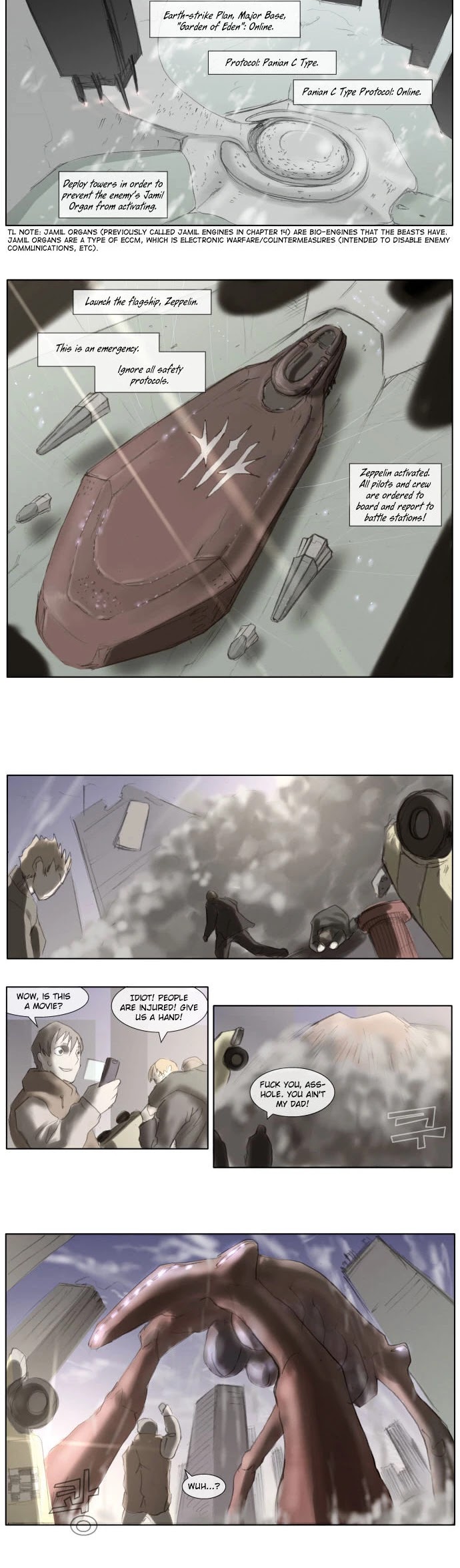 Knight Run Chapter 17 page 11 - Chapter 17: Pray (17) - Prelude to War