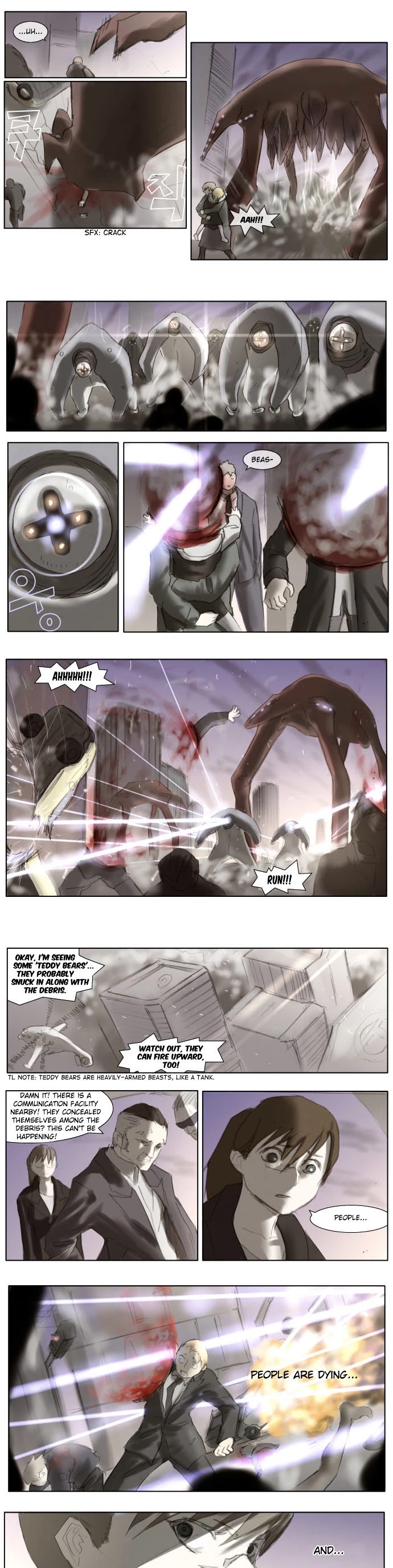 Knight Run Chapter 17 page 12 - Chapter 17: Pray (17) - Prelude to War