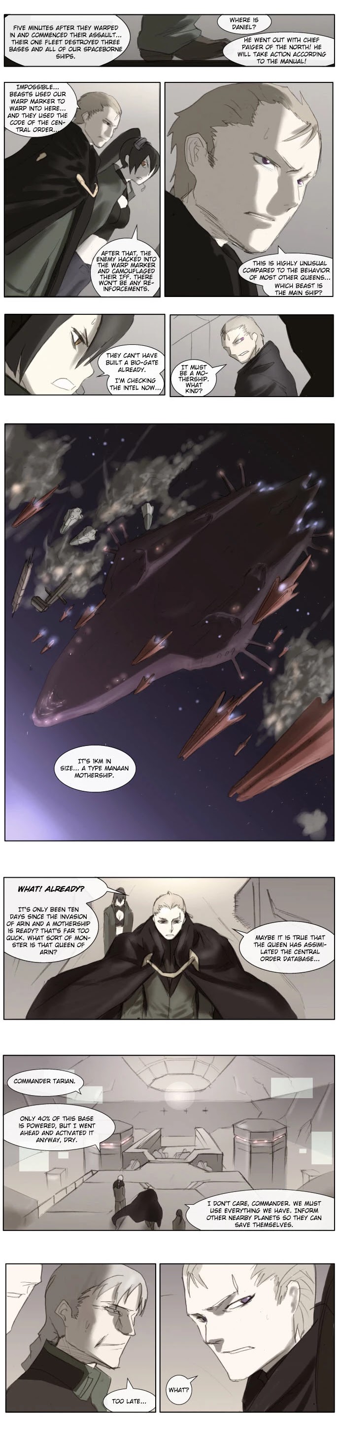 Knight Run Chapter 17 page 9 - Chapter 17: Pray (17) - Prelude to War