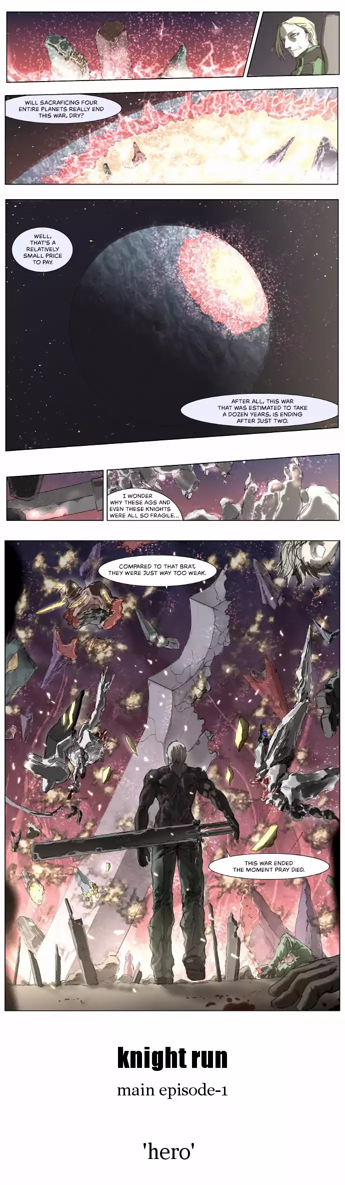 Knight Run Chapter 173 page 13 - Chapter 173: Hero (4) - Sparks