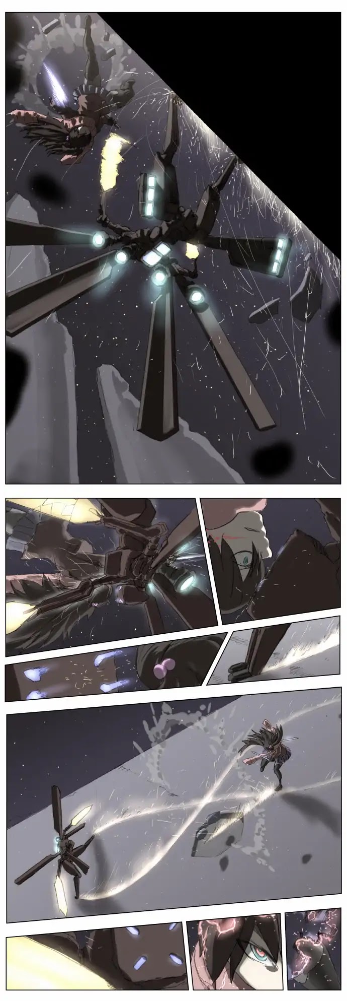 Knight Run Chapter 176 page 10 - Chapter 176: Hero (7) - The Falling Girl
