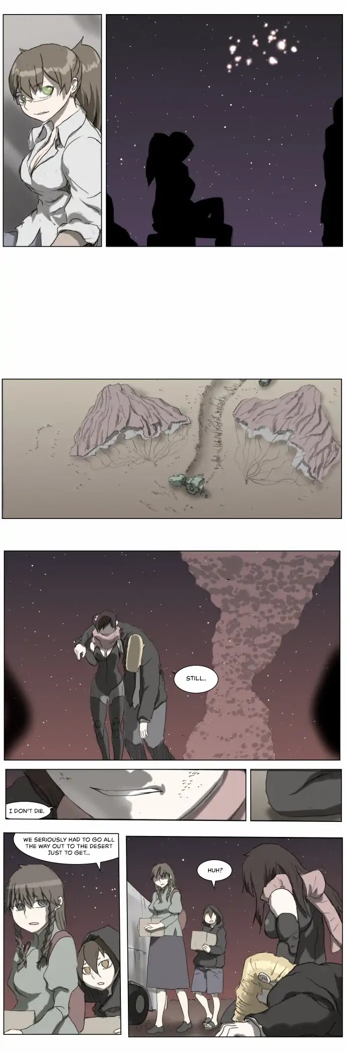 Knight Run Chapter 176 page 15 - Chapter 176: Hero (7) - The Falling Girl