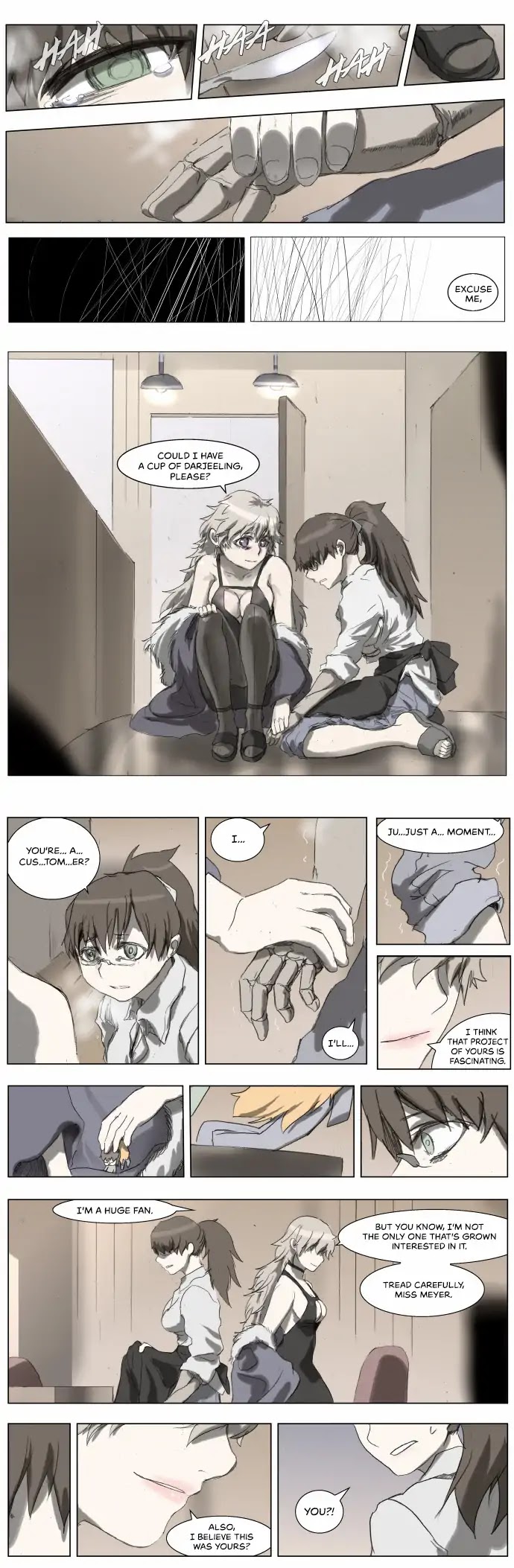 Knight Run Chapter 176 page 4 - Chapter 176: Hero (7) - The Falling Girl