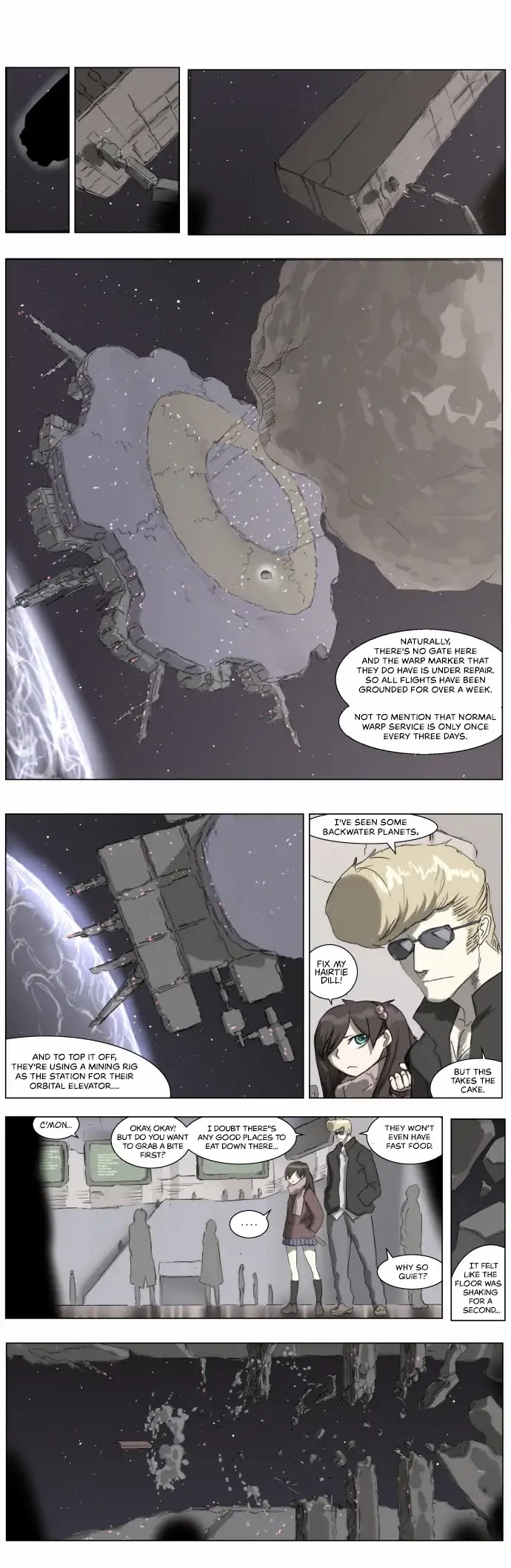 Knight Run Chapter 176 page 7 - Chapter 176: Hero (7) - The Falling Girl