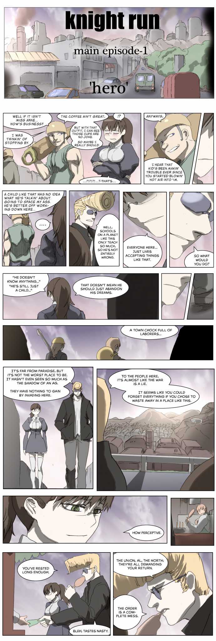 Knight Run Chapter 178 page 11 - Chapter 178: Hero - Part 9 | Broken Sword