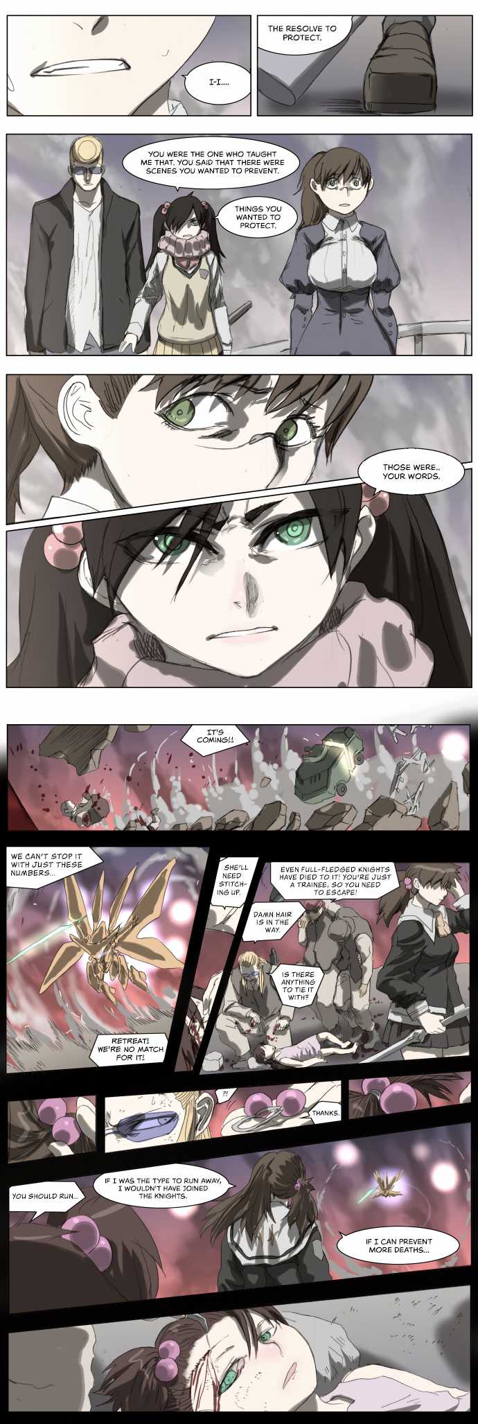 Knight Run Chapter 178 page 14 - Chapter 178: Hero - Part 9 | Broken Sword