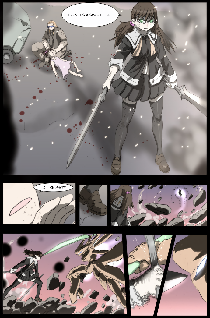 Knight Run Chapter 178 page 15 - Chapter 178: Hero - Part 9 | Broken Sword