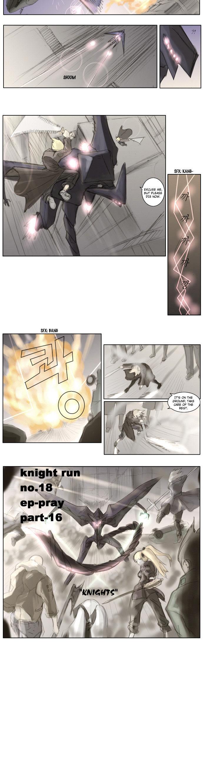 Knight Run Chapter 18 page 10 - Chapter 18: Pray (18) - Knights