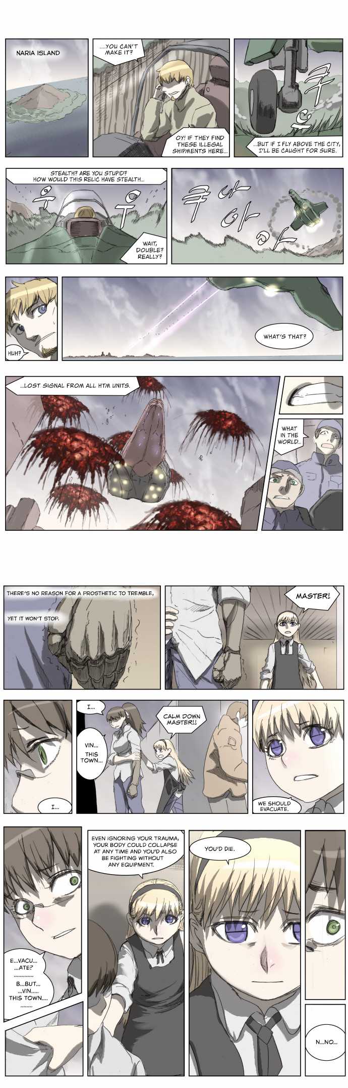 Knight Run Chapter 182 page 3 - Chapter 182: Hero - Part 13 | Wavering