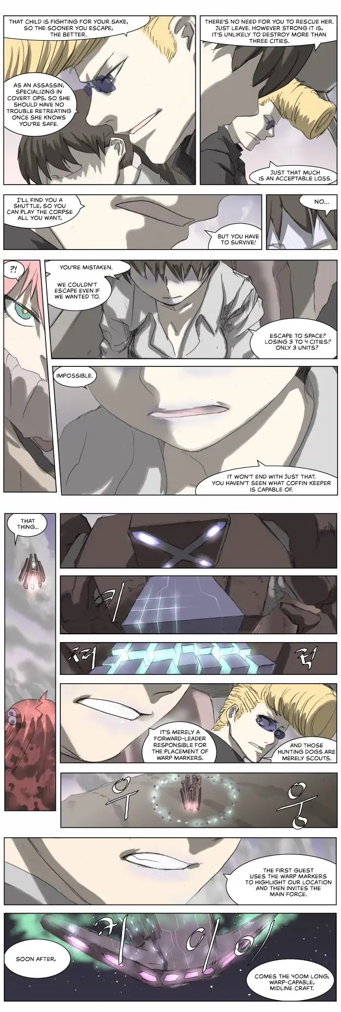 Knight Run Chapter 184 page 11 - Chapter 184: Hero - Part 15 | Collision