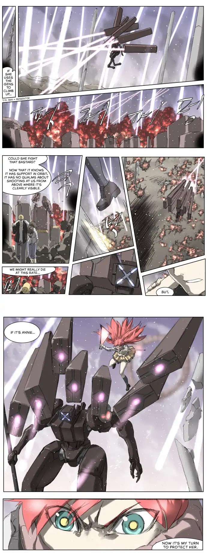 Knight Run Chapter 184 page 15 - Chapter 184: Hero - Part 15 | Collision