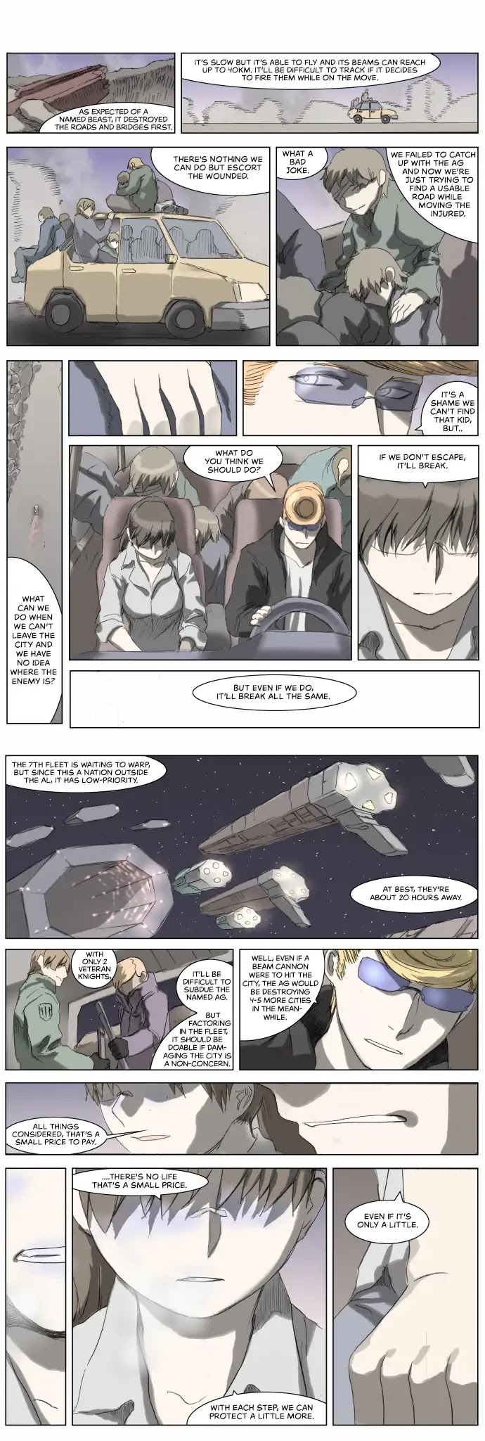 Knight Run Chapter 184 page 8 - Chapter 184: Hero - Part 15 | Collision