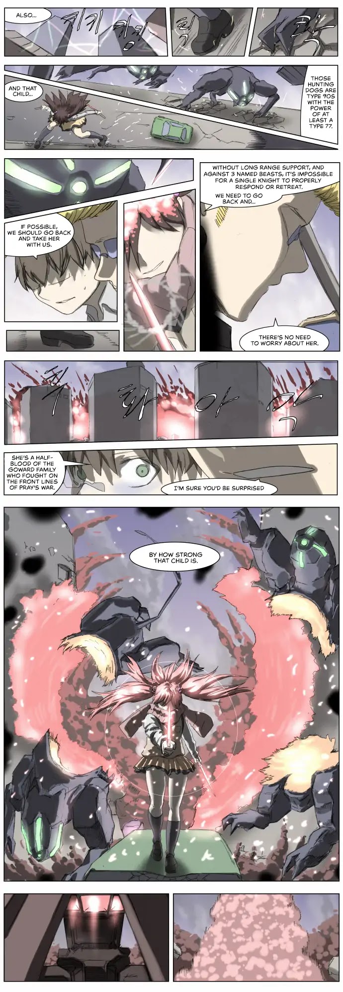 Knight Run Chapter 184 page 9 - Chapter 184: Hero - Part 15 | Collision