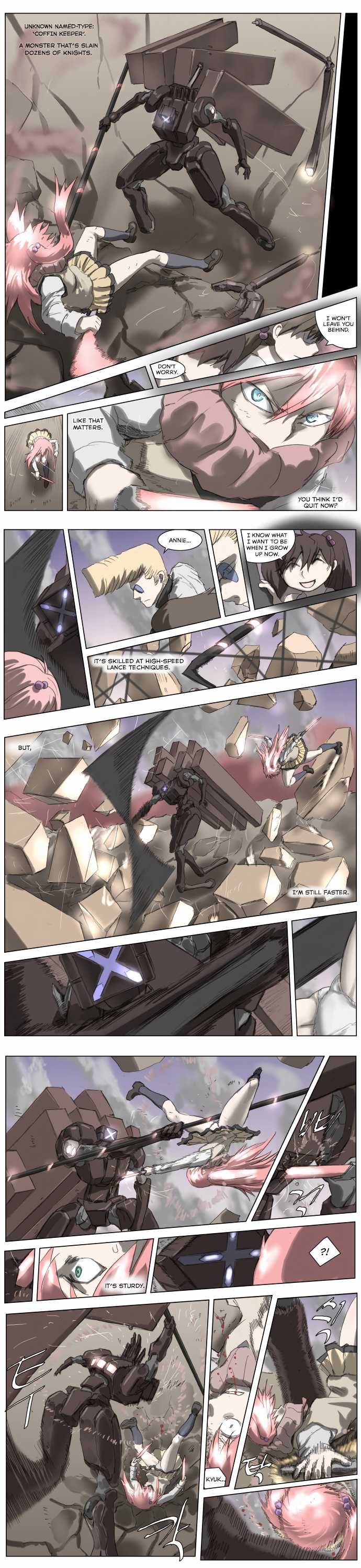 Knight Run Chapter 185 page 7 - Chapter 185: Hero - Part 16 | The Girls Fight