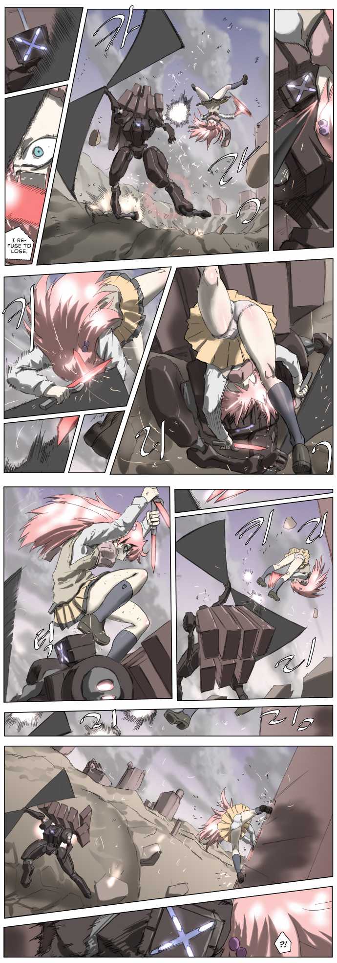 Knight Run Chapter 185 page 8 - Chapter 185: Hero - Part 16 | The Girls Fight