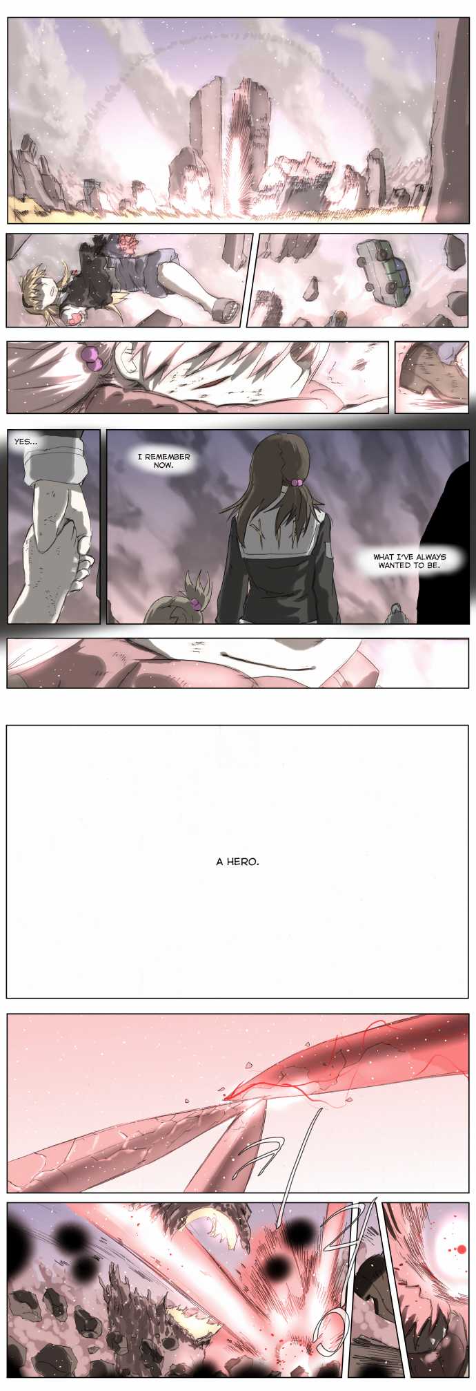 Knight Run Chapter 186 page 13 - Chapter 186: Hero - Part 17 | The Children's Attention on the Backs of Adults