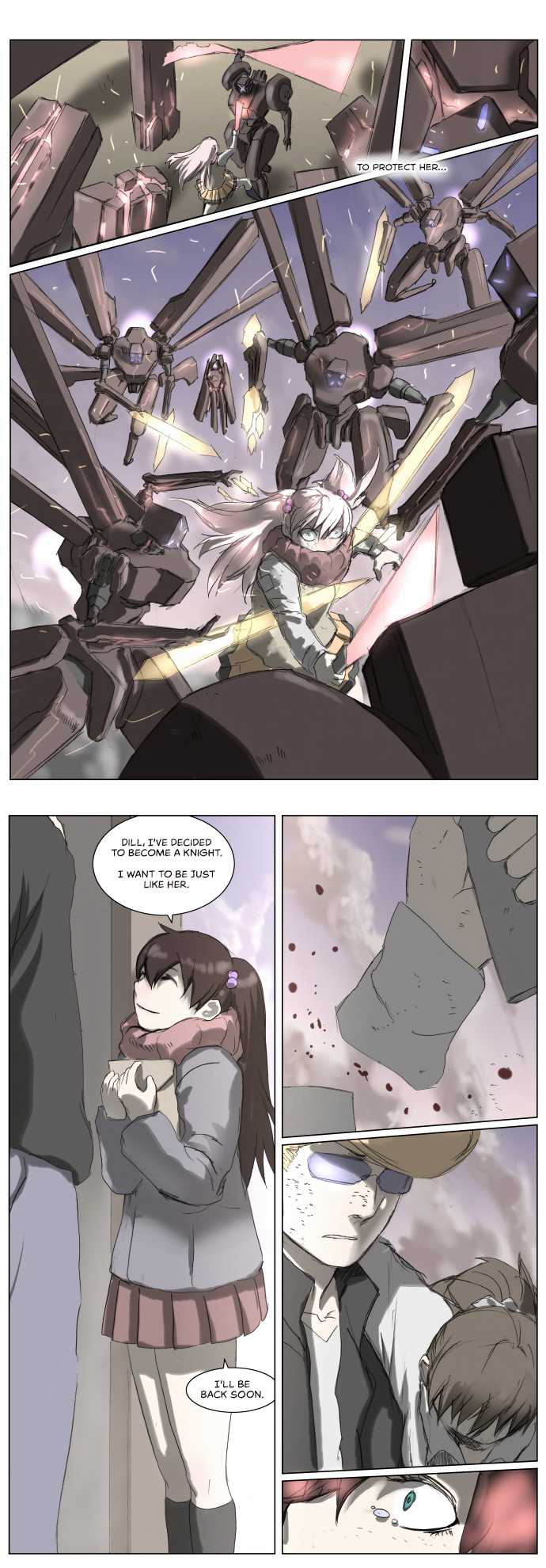 Knight Run Chapter 186 page 16 - Chapter 186: Hero - Part 17 | The Children's Attention on the Backs of Adults