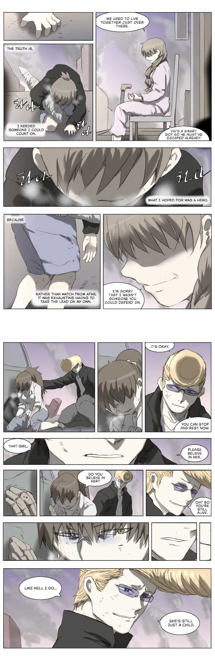 Knight Run Chapter 186 page 5 - Chapter 186: Hero - Part 17 | The Children's Attention on the Backs of Adults